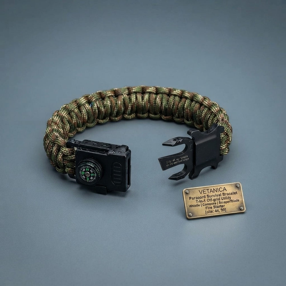 Overlevelsesarmbånd Med Paracord