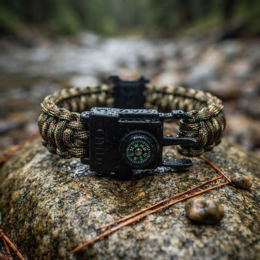 Overlevelsesarmbånd Med Paracord